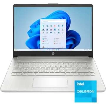 HP 14" Ultralight Laptop for Students and Business