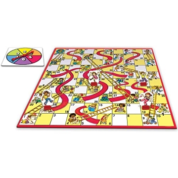 Classic Chutes And Ladders Board Game for Kids Age 3 to 7