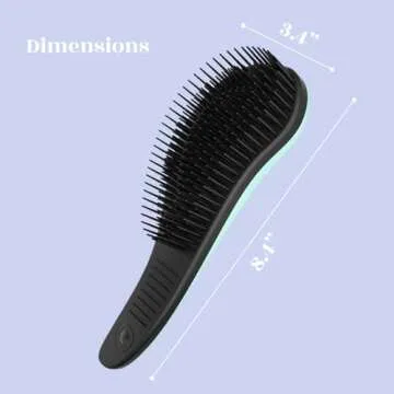 Crave BIGGIE Glide Thru Detangling Brush for All Hair Types