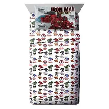 Marvel Avengers Mech Strike Bed Set for Kids