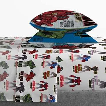 Marvel Avengers Mech Strike Bed Set for Kids