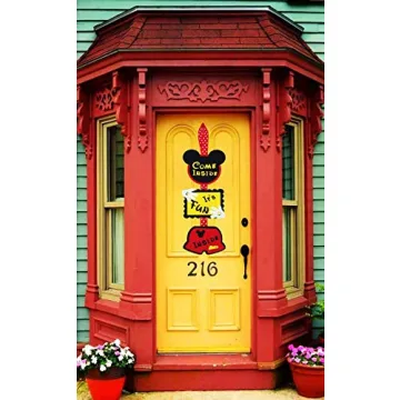 Mickey Mouse Birthday Welcome Door Sign - Charming Decorations