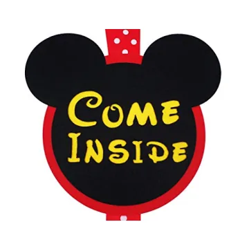 Mickey Mouse Birthday Welcome Door Sign - Charming Decorations