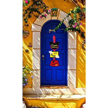 Mickey Mouse Birthday Welcome Door Sign - Charming Decorations
