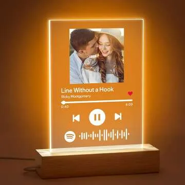Custom Spotify Music Plaque - Personalized Gift