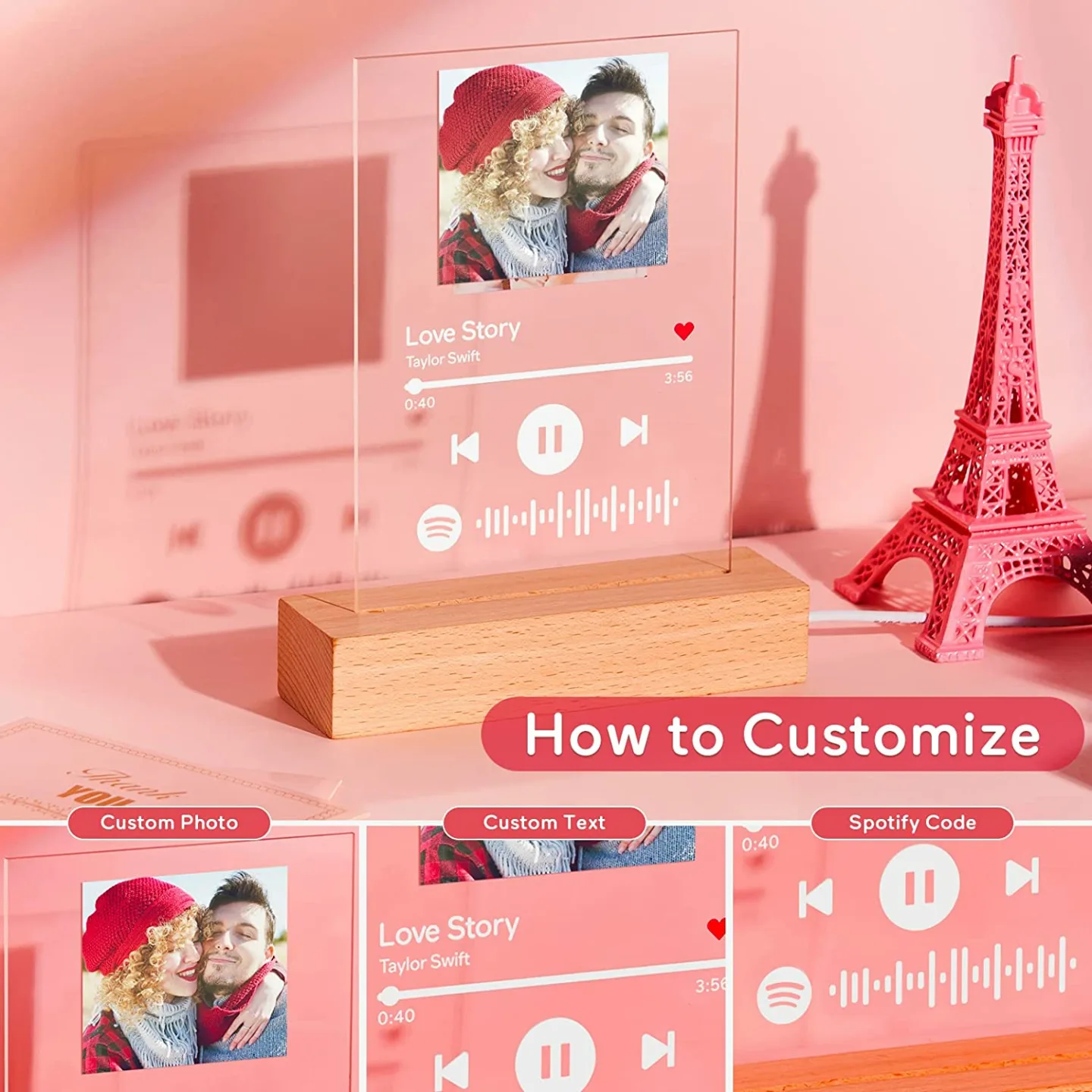 Custom Spotify Music Plaque - Personalized Gift
