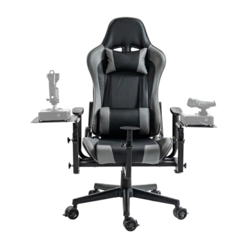 Anman G29 Removable Flight & Racing Simulator Cockpit with Adjustable Seat