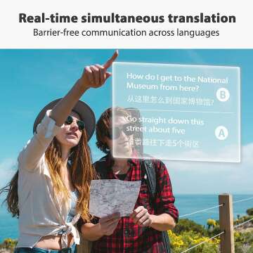 Wireless AR Glasses with 5MP Camera & Touch Control