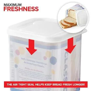 Stock Your Home Bread Container for Ultimate Freshness