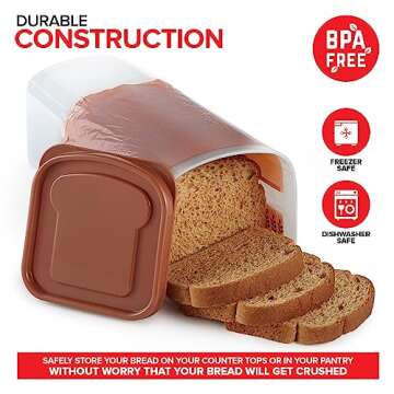 Stock Your Home Bread Container for Ultimate Freshness