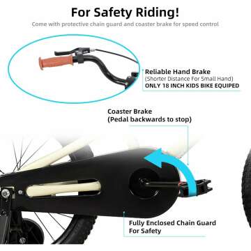 JOYSTAR BMX Style Kids Bike for 2-12 Years Old