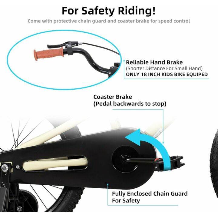 JOYSTAR BMX Style Kids Bike for 2-12 Years Old