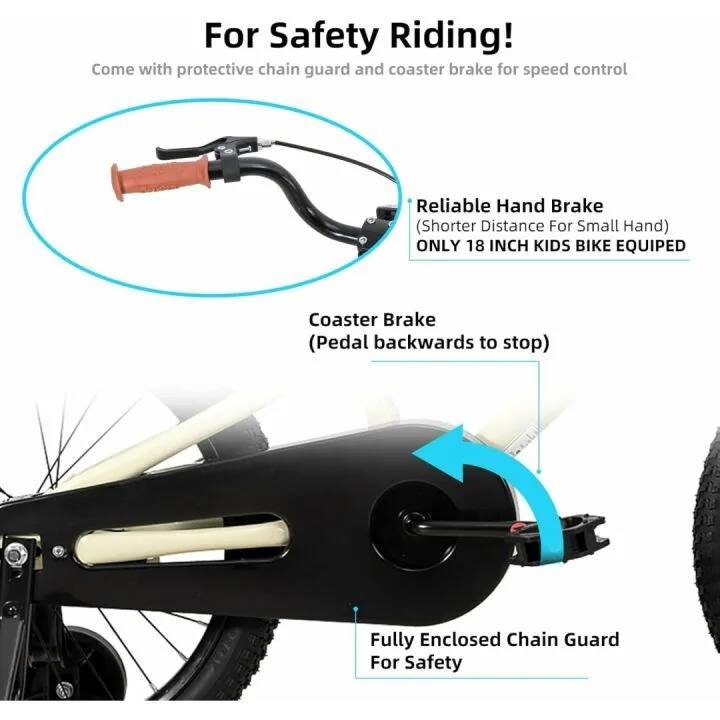 JOYSTAR BMX Style Kids Bike for 2-12 Years Old