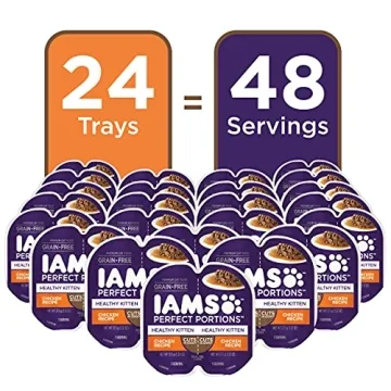 IAMS Cut in Gravy Wet Cat Food for Healthy Kittens