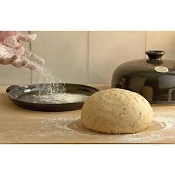 Emile Henry Bread Cloche Charcoal for Artisan Bread Baking