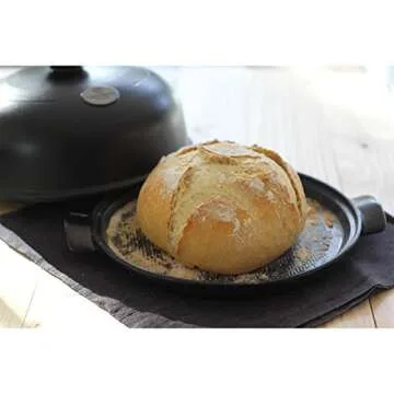 Emile Henry Bread Cloche Charcoal for Artisan Bread Baking