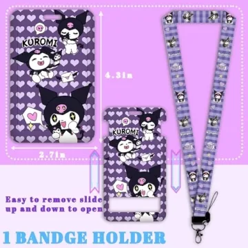 Kuromi School Supplies Set Cute Kawaii Gift for Kids