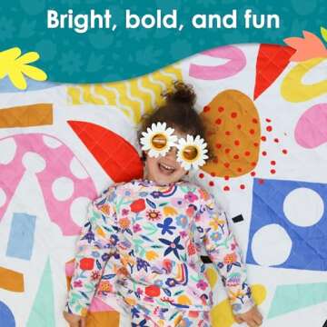 Rudie Nudie Waterproof Playmat for Babies, Toddler, Kids, Boys & Girls - Lightweight, Portable & Fol...