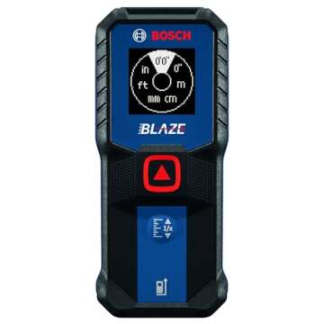BOSCH GLM100-23 100 Ft Blaze Laser Distance Measure, Includes 2 AA Batteries