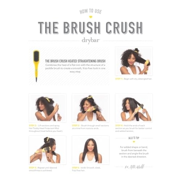 Drybar Heated Brush for Frizz-Free, Smooth Hair
