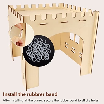 Woiworco Extra Large Rabbit Hideout for Small Pets