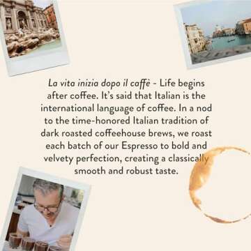 Angelino's Coffee Espresso Pods Keurig Compatible - Dark Roast Coffee for Keurig K-Cup Brewers, Cafe Style, Best Strong Espresso Coffee Pods (48 Count, Espresso)