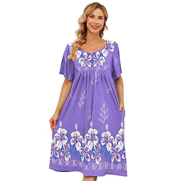 Udforsk Moo Moos House Dress for Women - Stylish Duster with Pockets