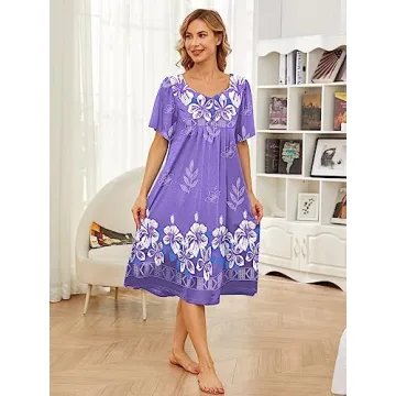 Udforsk Moo Moos House Dress with Pockets for Women