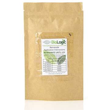 BioLogic's Scanmask Beneficial Nematodes, Steinernema feltiae Sf Nematodes for Natural Insect Pest C...