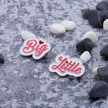 Charming Big Little Sorority Brooch Pins for Every Sister