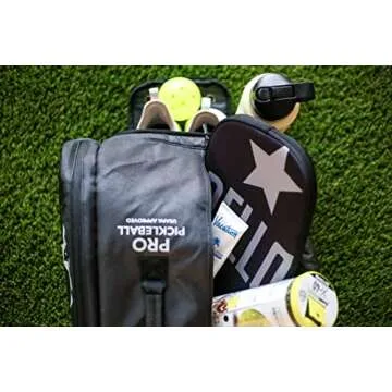 PELLO Professional Pickleball Bag | Carry Your Gear in Style | Comfort for Peak Performance on the Court | Adjusted Shoulder Straps | Long-Lasting Performance | Functionality, Durability, and Style