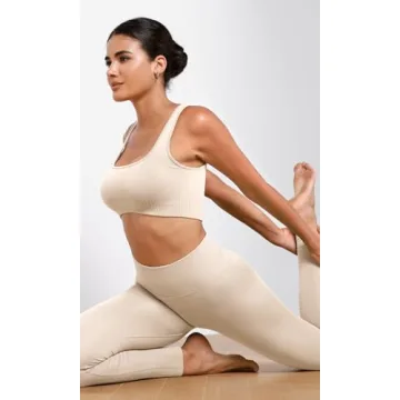 Buy ODODOS Seamless Square Neck Sports Bra for Women