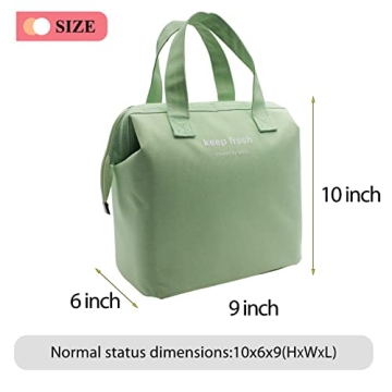Mziart Stylish Durable Thermal Insulated Lunch Bag