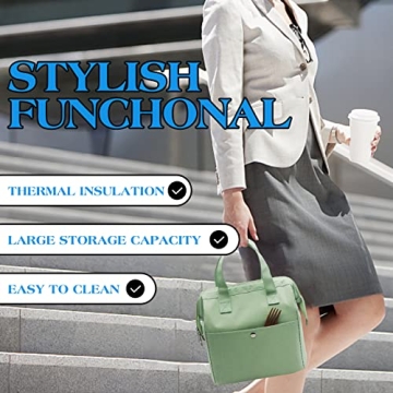 Mziart Stylish Durable Thermal Insulated Lunch Bag