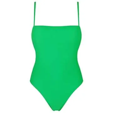RELLECIGA Emerald Green High Cut Women's Swimsuit