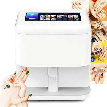 Smart DIY Nail Printer with App & WiFi for Easy Nail Art
