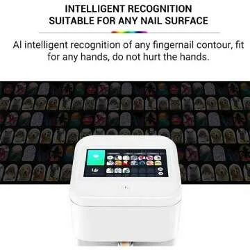 Smart DIY Nail Printer with App & WiFi for Easy Nail Art