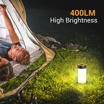 Compact LED Camping Lantern - Eco-Friendly & Bright