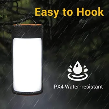 Compact LED Camping Lantern - Eco-Friendly & Bright