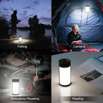 Compact LED Camping Lantern - Eco-Friendly & Bright