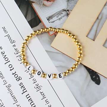 COLORFUL BLING Teacher Appreciation Bracelets - 2Pcs by Clay Love Teach Inspire