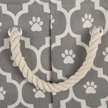 Chic Bone Dry Pet Storage Bin for Stylish Organization