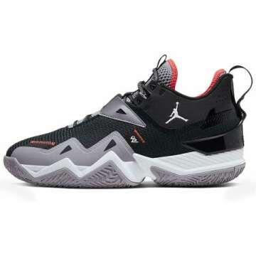 Nike Jordan Westbrook Basketball Shoes - Black/White
