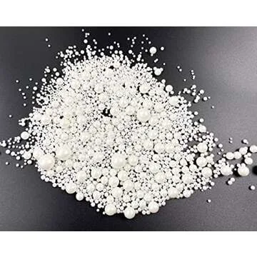 Elegant Edible Pearl Sugar Sprinkles for Baking