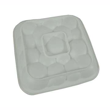 Bousg 3D Bubbles Sky Cloud Silicone Cake Mold,Silicone Baking Pan - Not Sticky Cake Decoration Mould For Mousse,Chocolate Brownie,Jelly,Ice Cream,Chiffon,Cheesecake,Fondant