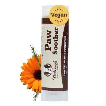 Natural Dog Company Paw Soother Balm for Dogs 0.15 oz Stick, Organic Soothing & Moisturizing Relief ...