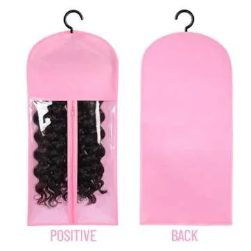 Portable 3PCS Hair Extension Holder with Hanger
