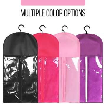 Portable 3PCS Hair Extension Holder with Hanger