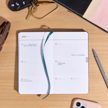 Erin Condren 2025 Pocket Planner and Pen Set, (Jan - Dec 2025) 12-Month Weekly & Monthly Planner with Pen Included, Horizontal Layout, Bold Blooms Soft Cover Design with Canvas Interior Design