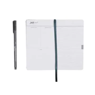 Erin Condren 2025 Pocket Planner and Pen Set, (Jan - Dec 2025) 12-Month Weekly & Monthly Planner with Pen Included, Horizontal Layout, Bold Blooms Soft Cover Design with Canvas Interior Design